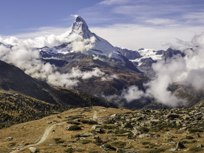 Photo of Autumn in Swiss Alps of Matterhorn, Zermatt Switzerland