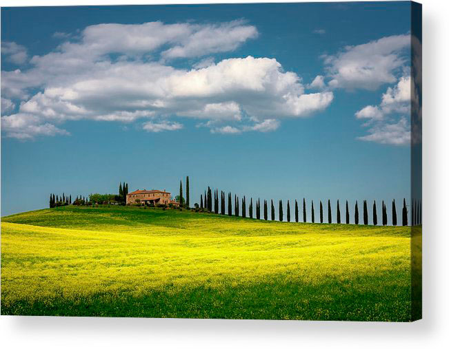 Canvas print example of the essence of Tuscany, Italy. Photos of Tuscany.