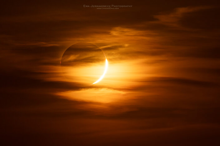 3rd Contact of the Total Solar Eclipse 2026