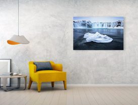 Iceberg in Iceland - acrylic print example